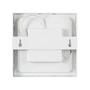 Kép 3/9 - 18W Falon Kívüli Négyzet LED Panel Hideg Fehér 1380lm