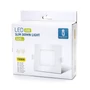 Kép 4/5 - 6W Süllyeszthető Négyzet LED Panel Meleg Fehér 320lm