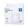 Kép 4/5 - 6W Süllyeszthető Négyzet LED Panel Hideg Fehér 360lm