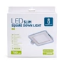 Kép 5/5 - 12W Süllyeszthető Négyzet LED Panel Természetes Fehér 780lm