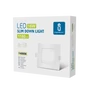 Kép 4/4 - 16W Süllyeszthető Négyzet LED Panel Természetes Fehér 1180lm