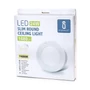 Kép 13/14 - 24W Falon Kívüli Kerek LED Panel Természetes Fehér 1680lm