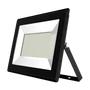 Kép 1/6 - 100W Fekete Házas Slim LED Reflektor Hideg Fehér 10000lm