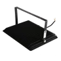 Kép 2/6 - 100W Fekete Házas Slim LED Reflektor Hideg Fehér 10000lm