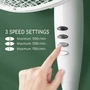 Kép 2/7 - 45W 16 hüvelykes 3 lapátos mechanikus állványos ventilátor 9㎡