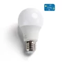 Kép 1/7 - E27 8W LED körte égő hideg fehér 6500K A60 tejüveg opál