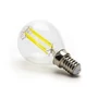 Kép 2/12 - E14 4W LED filament kisgömb égő hideg fehér 6500K átlátszó 45 mm G45