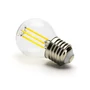 Kép 2/10 - E27 4W LED filament kisgömb égő hideg fehér 6500K átlátszó 45 mm G45