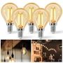 Kép 9/20 - E14 4W LED filament kisgömb égő 2200K borostyán G45