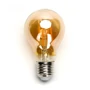 Kép 1/9 - 4W E27 LED filament körte égő 2200K borostyán 60mm A60