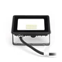 Kép 2/9 - 20W Fekete Házas Slim LED Reflektor Hideg Fehér 1800lm
