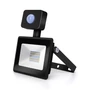 Kép 1/8 - 20W Fekete Házas Slim Mozgásérzékelős LED Reflektor Természetes Fehér 1800lm