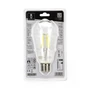 Kép 5/8 - 4W E27 LED filament gyertya égő hideg fehér 6500K átlátszó ST64