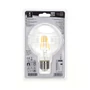 Kép 4/8 - 4W E27 LED filament gömb égő meleg fehér 2700K átlátszó 80 mm G80