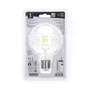 Kép 4/7 - 6W E27 LED filament gömb égő hideg fehér 6500K átlátszó 80 mm G80