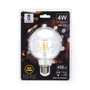Kép 3/4 - 4W E27 LED filament gömb égő meleg fehér 2700K átlátszó 95 mm G95