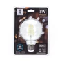Kép 5/6 - 8W E27 LED filament gömb égő hideg fehér 6500K átlátszó 95 mm G95
