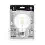 Kép 6/6 - 8W E27 LED filament gömb égő hideg fehér 6500K átlátszó 95 mm G95
