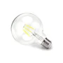 Kép 2/6 - 8W E27 LED filament gömb égő hideg fehér 6500K átlátszó 95 mm G95