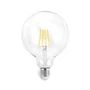 Kép 1/4 - 4W E27 LED filament gömb égő meleg fehér 2700K átlátszó 125 mm G125