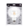 Kép 4/4 - 4W E27 LED filament gömb égő meleg fehér 2700K átlátszó 125 mm G125