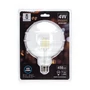 Kép 3/4 - 4W E27 LED filament gömb égő hideg fehér 6500K átlátszó 125 mm G125