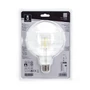 Kép 4/4 - 4W E27 LED filament gömb égő hideg fehér 6500K átlátszó 125 mm G125