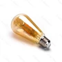 Kép 4/20 - 4W E27 LED filament égő 2200K borostyán ST64