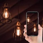 Kép 18/20 - 4W E27 LED filament égő 2200K borostyán ST64