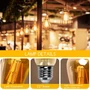 Kép 19/20 - 4W E27 LED filament égő 2200K borostyán ST64