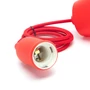 Kép 2/8 - Piros E27 Foglalat Függeszték