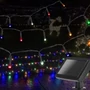 Kép 5/10 - Napelemes LED füzér RGB színes