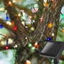 Kép 6/10 - Napelemes LED füzér RGB színes