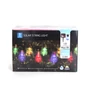 Kép 8/9 - Napelemes LED füzér RGB színes 20-LED