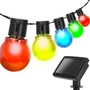 Kép 4/9 - Napelemes LED füzér RGB színes 20-LED