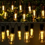 Kép 3/10 - Napelemes LED füzér meleg fehér 2700K-3000K 10-LED