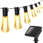 Kép 4/10 - Napelemes LED füzér meleg fehér 2700K-3000K 10-LED