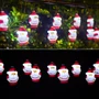 Kép 3/8 - Napelemes LED füzér hideg fehér 6500K mikulás