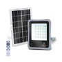 Kép 1/10 - 50W-os Napelemes LED reflektor hideg fehér 6500K fekete-szürke ház
