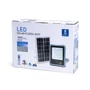 Kép 9/10 - 50W-os Napelemes LED reflektor hideg fehér 6500K fekete-szürke ház