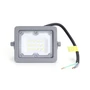 Kép 2/8 - 10W Szürke Házas Slim LED Reflektor Hideg Fehér 900lm