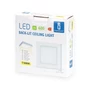 Kép 2/4 - 6W Falon kívüli négyzet LED panel 3000K meleg fehér 600lm