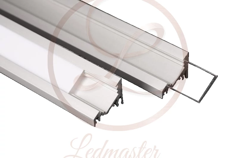 LEDmaster Sarok aluprofil opál fedéllel 30-60°