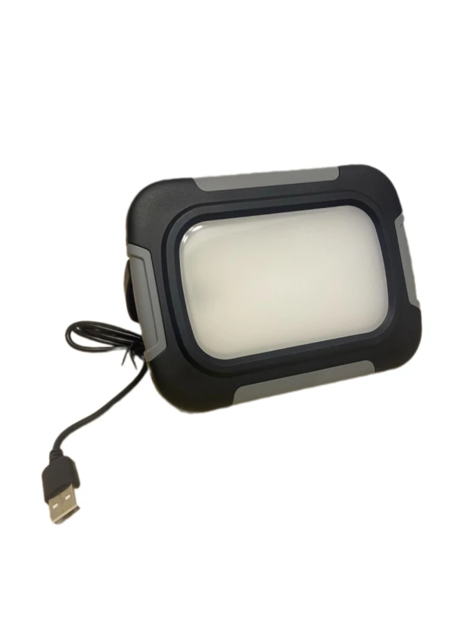Berge Milio 10 W-os  350-700 lm natúr fehér hordozható LED reflektor  USB töltővel