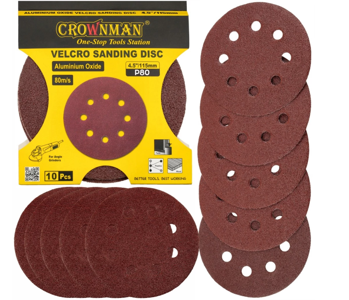 Crownman Ciszoló Korong 115mm 115mm #80 10 db