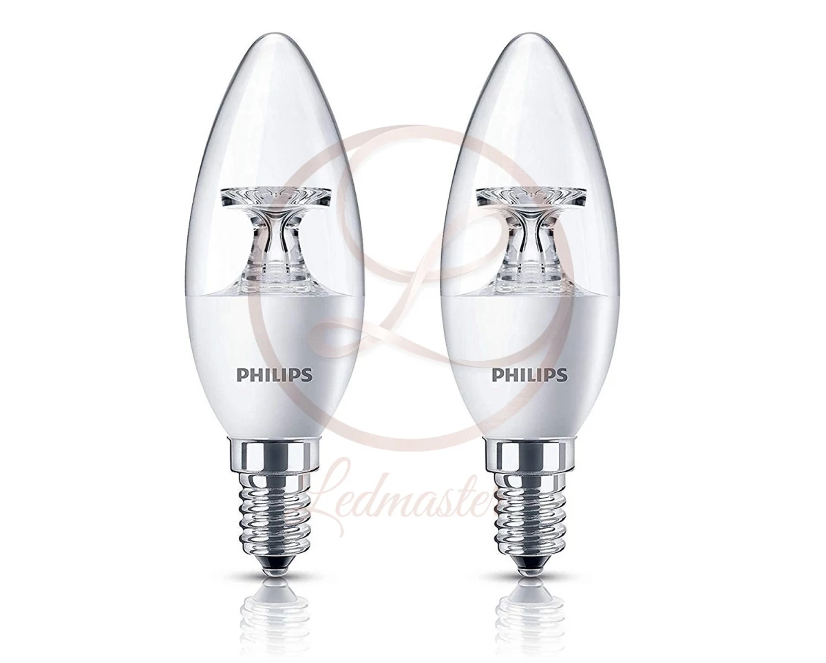 Philips E14-es foglalatú 5 5W-os natúr fehér izzó PHILIPS
