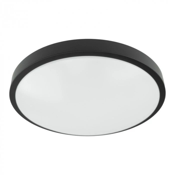EcoLight  ø310 mm kerek  fekete színű  kerek mennyezeti lámpa 2xE27-es foglalattal