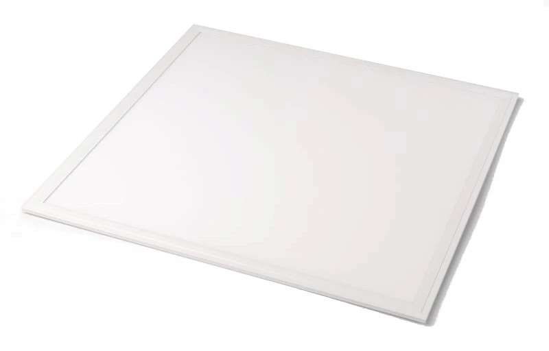 EcoLight 595x595-ös süllyesztett 40 W-os natúr fehér LED panel fehér kerettel