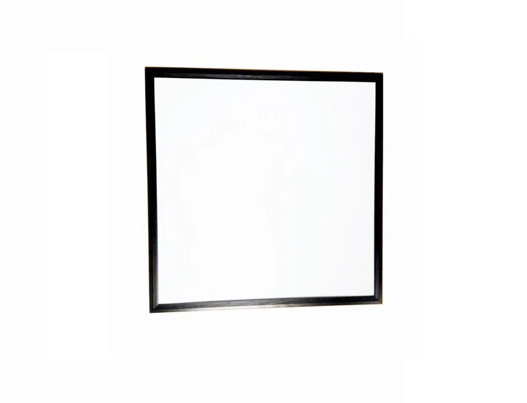 EcoLight 60 x 60-as süllyesztett 40 W-os natúr fehér LED panel fekete kerettel