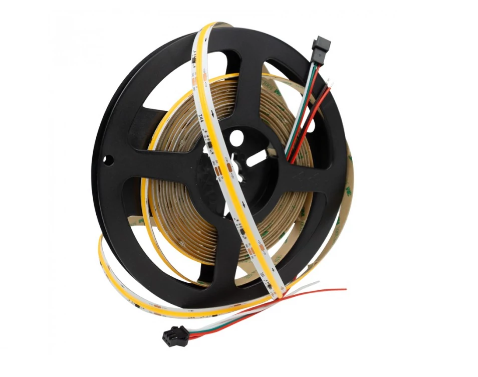 EcoLight COB Digitális Led szalag melegfehér 810 lm/méter  9 W/méter  12 V  IP20  5m / tekercs